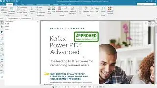 ICONS Infocom: Collaborate on a PDF in Real-time with Kofax Power PDF (formerly Nuance Power PDF)