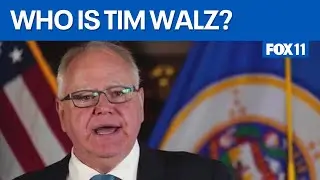 Tim Walz selected as Kamala Harris running mate