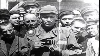 Nazi concentration camp in Mauthausen, Austria. HD Stock Footage