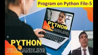 Python Data File Handling | Copy one file Content to another file | Ashraf Jamal