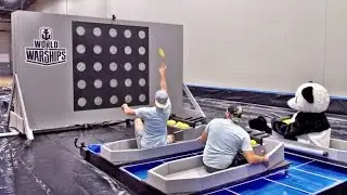 Giant Warship Battle | Dude Perfect