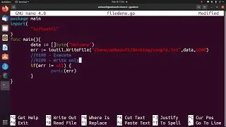 Go (golang) Advanced Tutorials - File I/O using ioutil package , Temporary File, Temporary Directory