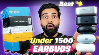 Top 5 Best Earbuds Under 1500 || Best TWS Under 1500