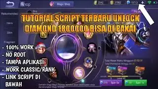 TUTORIAL SCRIPT DIAMOND 1800000 BISA DI PAKEK SHOP MOBILE LEGENDS