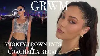 Smokey Brown Eyes Makeup & Coachella Recap