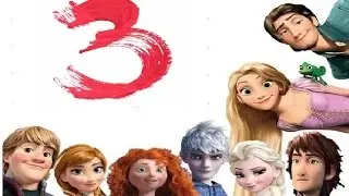 Не просто дружба... 3 серия (Эльза, Джек, Рапунцель, Анна, Мерида, Иккинг, Лиана)