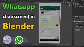 Whatsapp Chat With Blender 3D - [Scrolling works, Send button doesn't work]