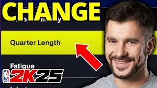 How To Change Quarter Length NBA 2k25