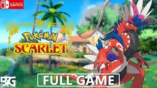 Pokemon Scarlet - Full Game Walkthrough (No Commentary, Nintendo Switch)
