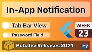 Flutter In App Notification, Vertical Tab Bar View & Co. - 23 - PUB.DEV RELEASES 2021