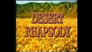 Desert Rhapsody [VHS]