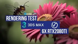 Powerful GPU Render Farm for 3dsmax & V-ray - Render with RTX 6x2080Ti | iRender Cloud Rendering