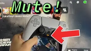 PS5 How to MUTE CONTROLLER Automatically From Start New!