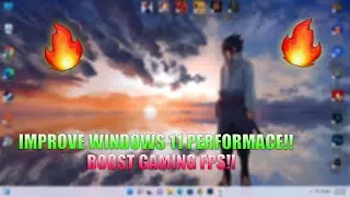 How To Boost WINDOWS 11 For Gaming Performance Laptop/PC 2022