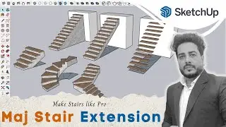 SketchUp: MAJ Stair Extension || FREE Stair Extension