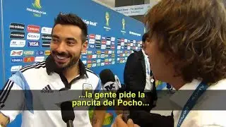 Pocho Lavezzi recibe elogios de las mujeres