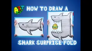 How to Draw a SHARK SURPRISE FOLD