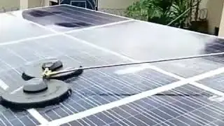 Máquina para Lavar Placa Solar Fotovoltaica LimpezaSolar