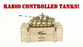 Radio Controlled (RC) Tanks with working guns from Torro-Shop! [Sponsored]