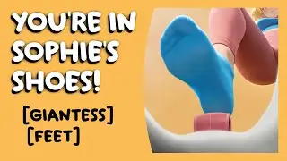 Trapped Inside Giantess's Shoes! 🤭 [F4A] [Giantess ASMR] [Feet] [Socks] [Smothering]