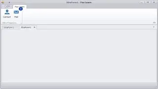 DevExpress Tutorial - Adorner UI Manager & Badges C# Application | FoxLearn