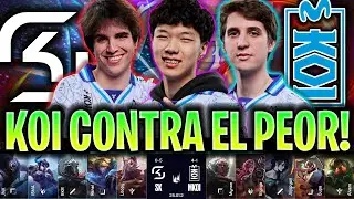 KOI SE ENFRENTA AL PEOR EQUIPO!😱 *SORPRESA?* - SK vs KOI LEC INVIERNO 2025 ESPAÑOL KNEKRO COSTREAM