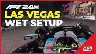 F1 24 Las Vegas WET Car Setup 🌧️