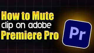 How to mute clip in Adobe Premiere Pro - Step by Step Guide