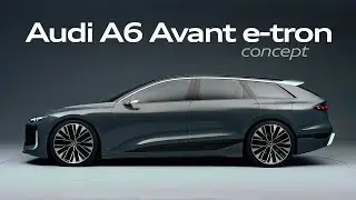 Audi A6 Avant E-Tron Concept - Audi RS6 Successor