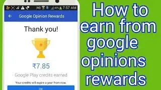 How to earn money from Google opinions rewards 2018(Hindi)