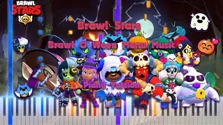 Brawl Stars Brawl-O-Ween Menu Music Piano