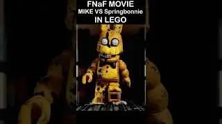 FNaF Movie Mike Vs Springbonnie IN LEGO | FNaF Movie 2 (NOT FOR KIDS)