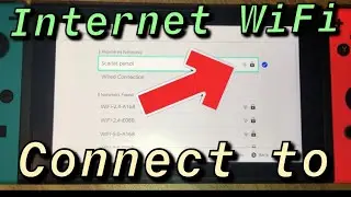 How to Connect your Nintendo Switch with Internet WiFi!