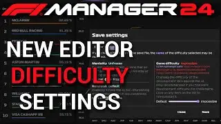 New Editor Difficulty Settings - Should You Try It? - F1 Manager 24