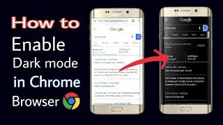 How to enable dark mode in chrome? | Chrome Dark Mode | Dark mode.