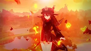 Ayaka and Hu Tao Melt the Abyss Aeonblight Drake in 12 Seconds