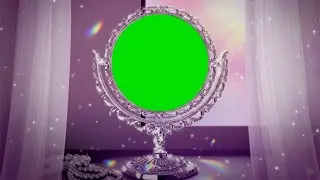 Magic Mirror Green Screen Video Stock Footage HD