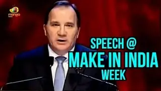 Swedish PM Stefan Löfven Remarks | Make In India Week At Mumbai | Mango News