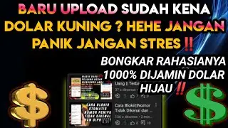 CARA UPLOAD VIDEO BARU YOUTUBE || AGAR TIDAK MENDAPATKAN DOLAR KUNING DOLARNYA HIJAU TERUS‼️