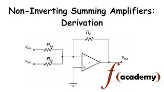 Non-Inverting Summing Amplifiers: Derivation 