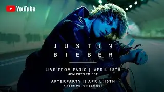 Justin Bieber - Live from Paris (Livestream)