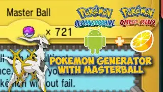 CITRA 3DS ANDROID - CHEAT Pokemon Generator ORAS with MasterBall