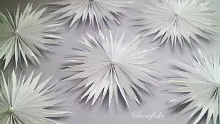 SIMPLE AND SO BEAUTIFUL ❄ Paper snowflake