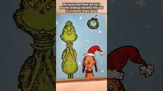 Also one of my favorites #art #drawing #shorts #grinch
