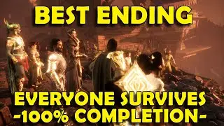 Dragon Age The Veilguard - Best Ending (Everyone Survives) - True 100% Completion Ending & Endboss