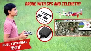 How to install GPS and telemetry in Drone with Radiolink Crossflight in Hindi | Indian LifeHacker