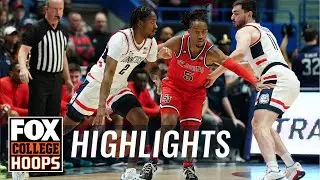 St. Johns Red Storm vs. No. 5 UConn Huskies Highlights | CBB on FOX