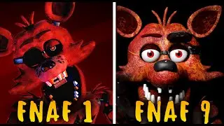 FNAF 1 2 3 4 5 6 7 8 9 ВСЕ КОНЦОВКИ (2014-2021) - ФНАФ 1 2 3 4 5 6 7 8 9 ALL ENDINGS!