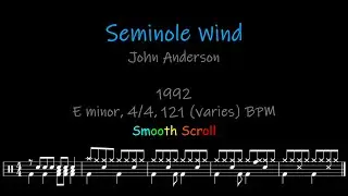 Seminole Wind, Chords, Lyrics and Timing