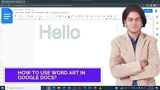 How to use word art in google docs?